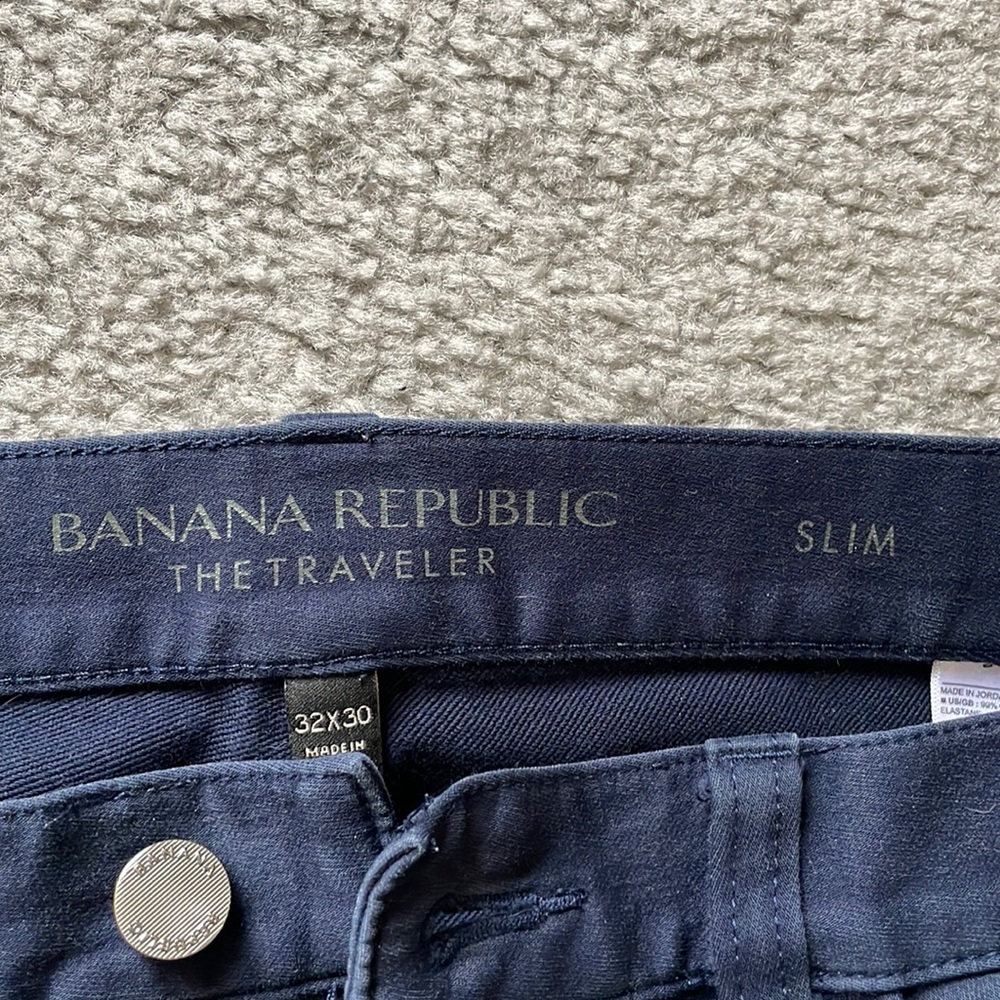 Banana Republic The Traveler Slim Chinos